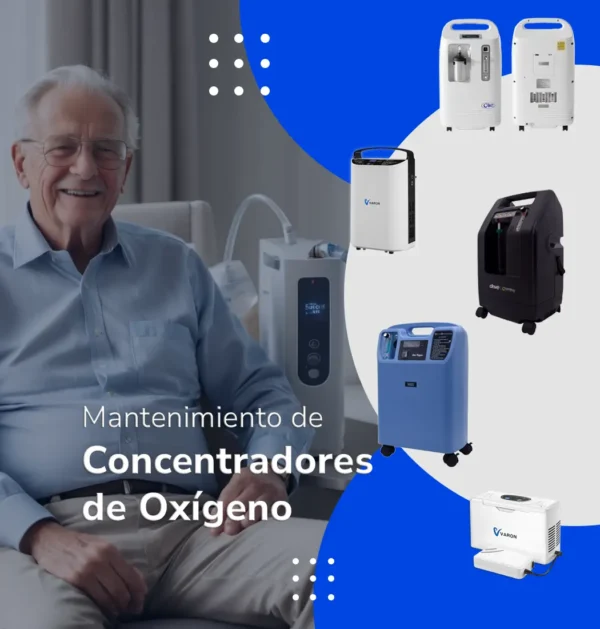 mantenimiento de concentradores de oxigeno
